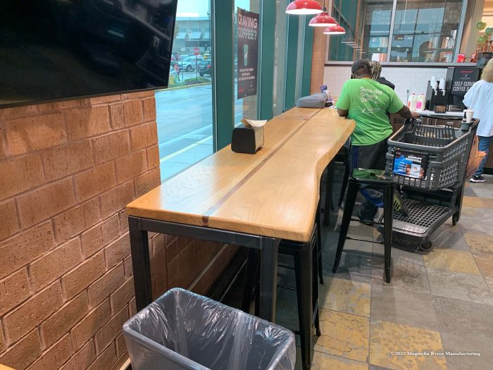 Communal seating run