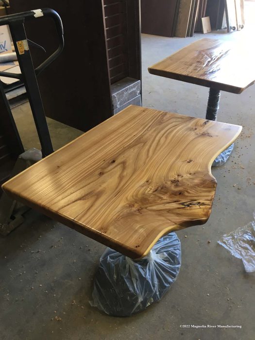 Reclaimed table top grain